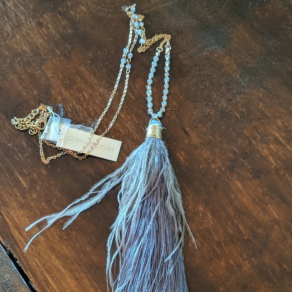 Tassel necklace